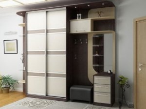 Шкаф в прихожую фото 2 - Марьино мебель Шкаф в прихожую 2 цвета - Марьино мебель
