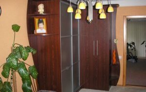 Угловой шкаф купе внутри и снаружи Угловой шкаф купе внутри и снаружи